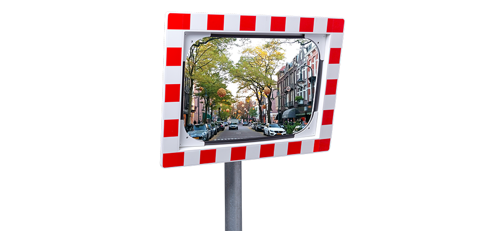 Verkeersspiegel veiligheidsglas