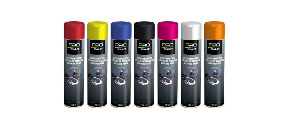 Wegmarkeringstape & -verf